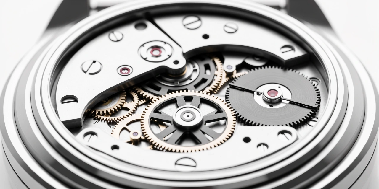 Detalle de precisión mecánica